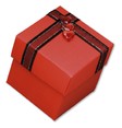 Red Favor Boxes